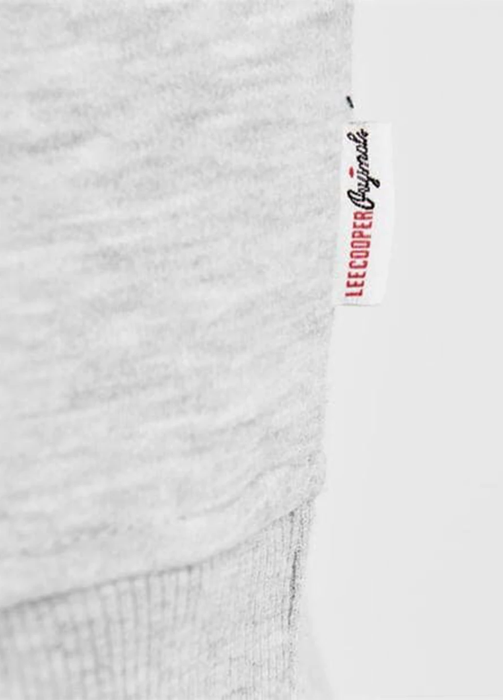 Світло-сірий світшот Lee Cooper меланж (229255470)