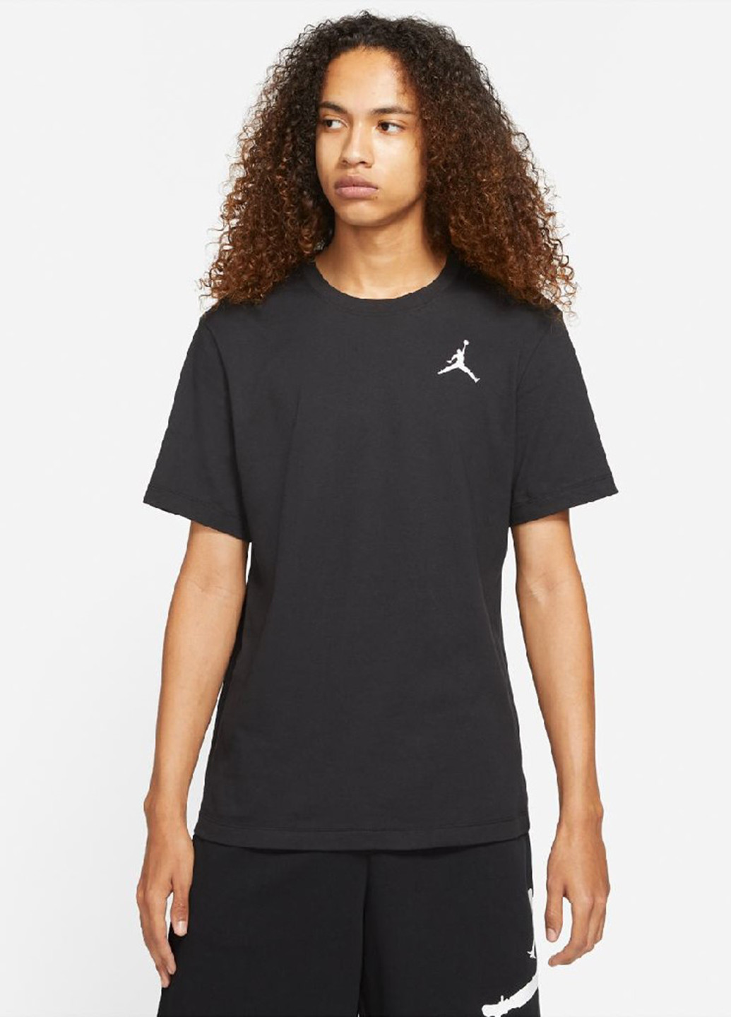 Черная футболка dc7485-010 Jordan JumpmanMen's Short-Sleeve T-Shirt