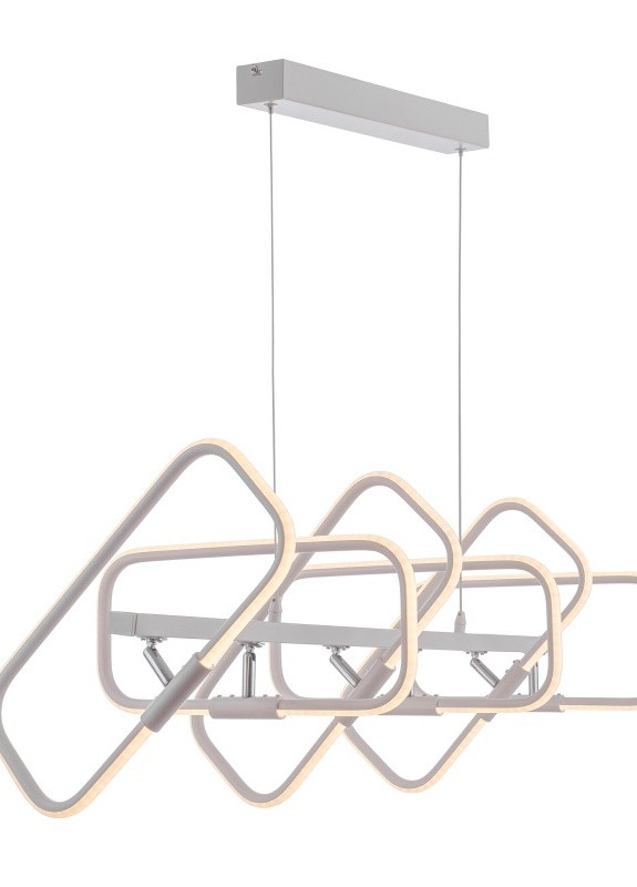 Люстра для натяжної стелі сучасна в зал BL-461S/108W WH LED Brille (253887594)