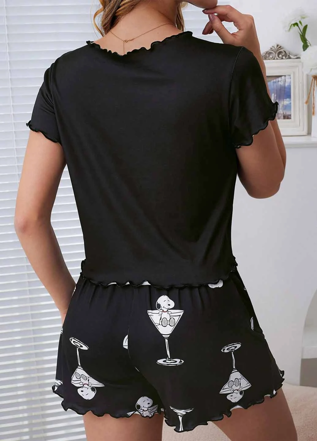 Костюм (футболка, шорти) SHEIN (367747411)