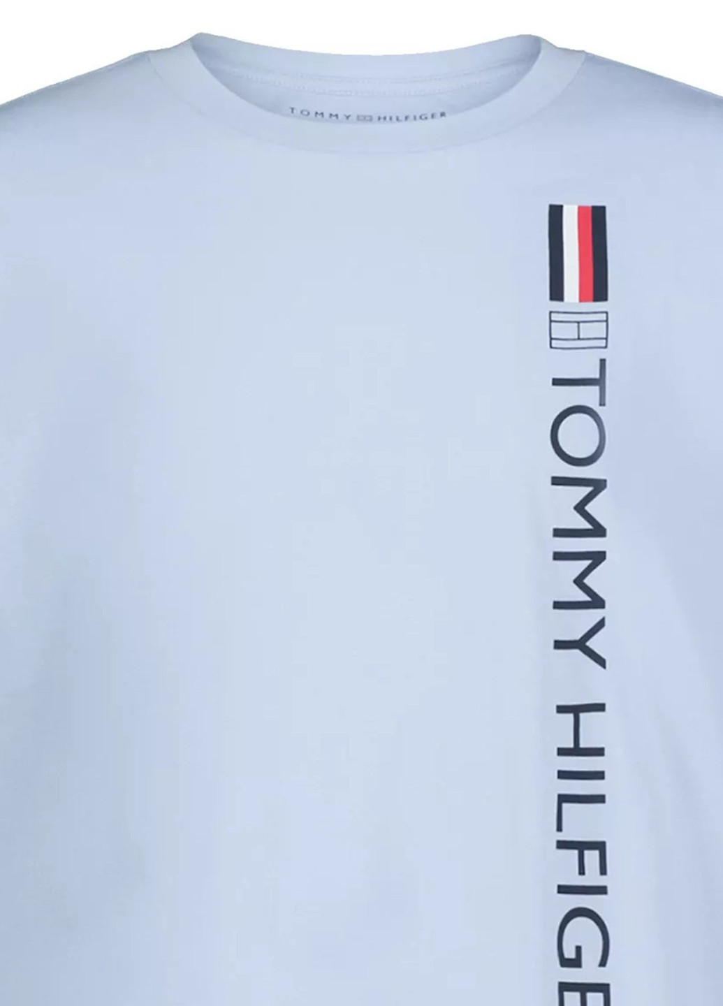 Блакитна літня футболка Tommy Hilfiger