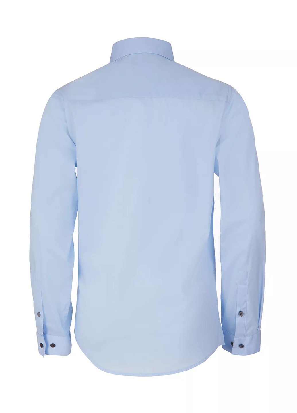 Голубой кэжуал рубашка однотонная Calvin Klein