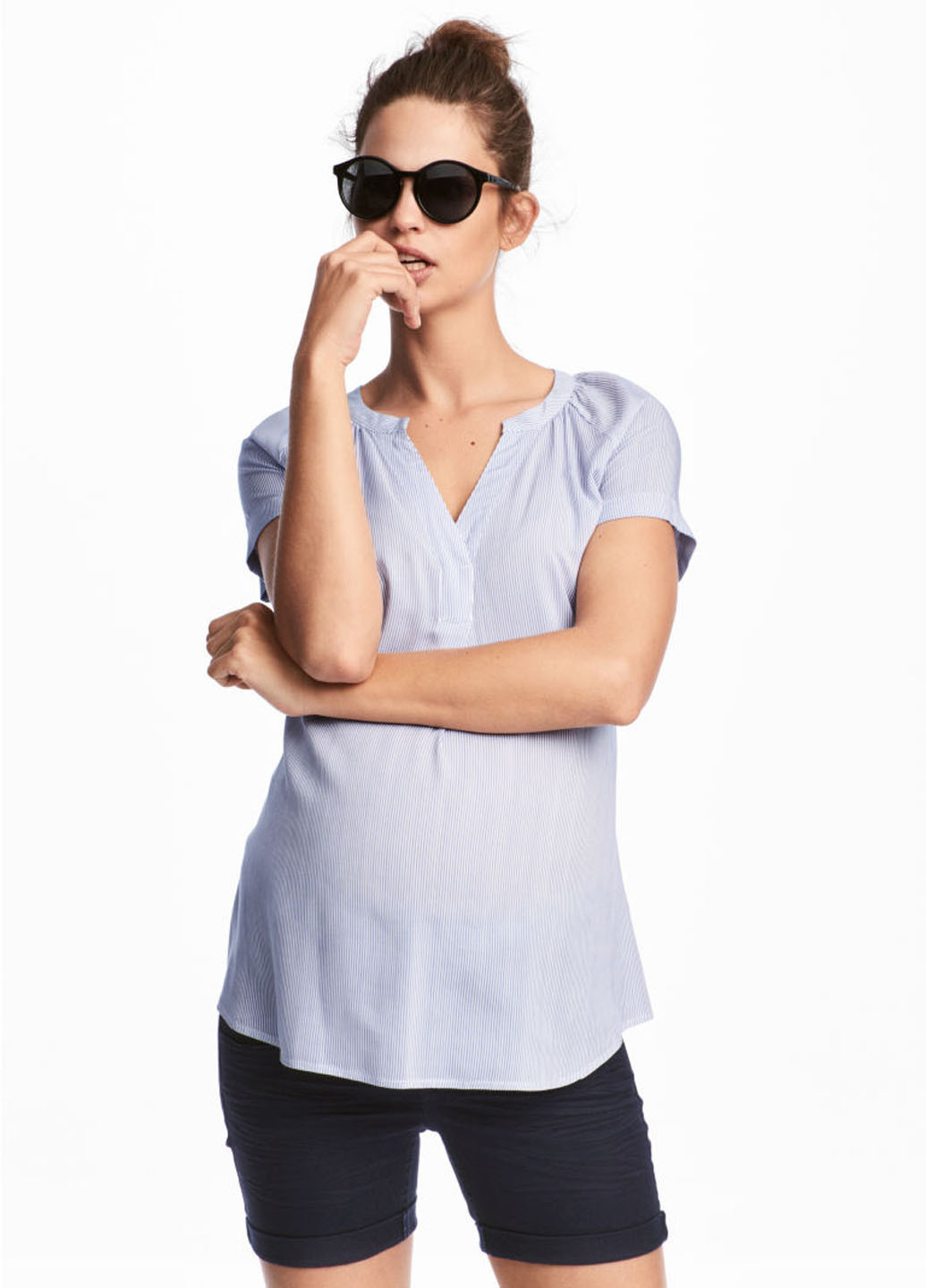 Шорты для беременных H&M (119386660)