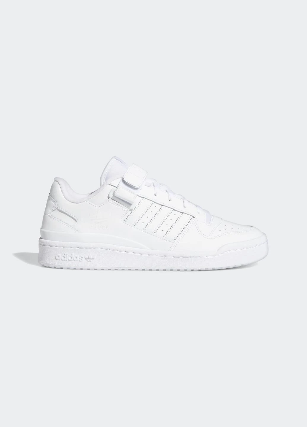Белые демисезонные кроссовки fy7755 adidas Forum Low Originals
