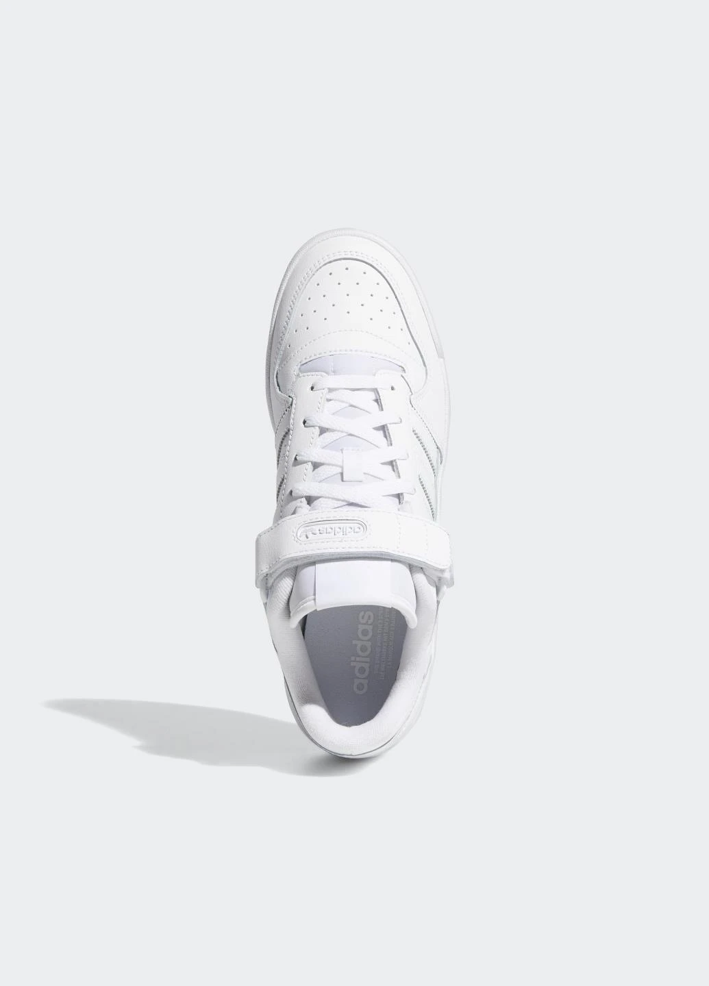 Белые демисезонные кроссовки fy7755 adidas Forum Low Originals