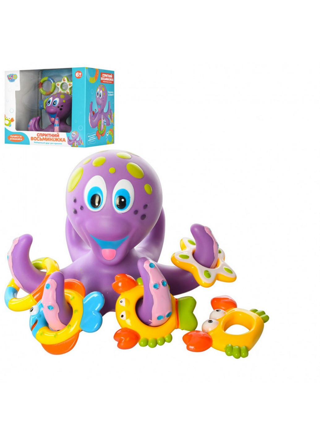 Игрушка детская для ванной 17 см Limo Toy (253659313)