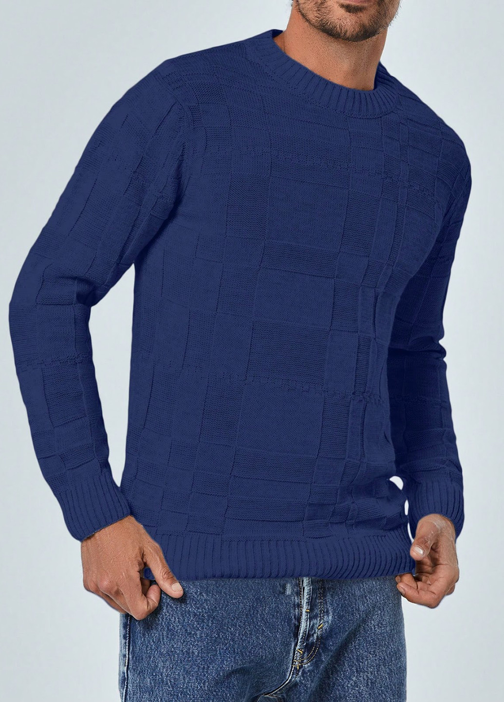 Темно-синій демісезонний джемпер джемпер SHEIN