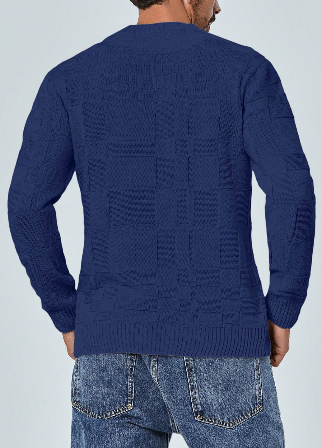 Темно-синій демісезонний джемпер джемпер SHEIN