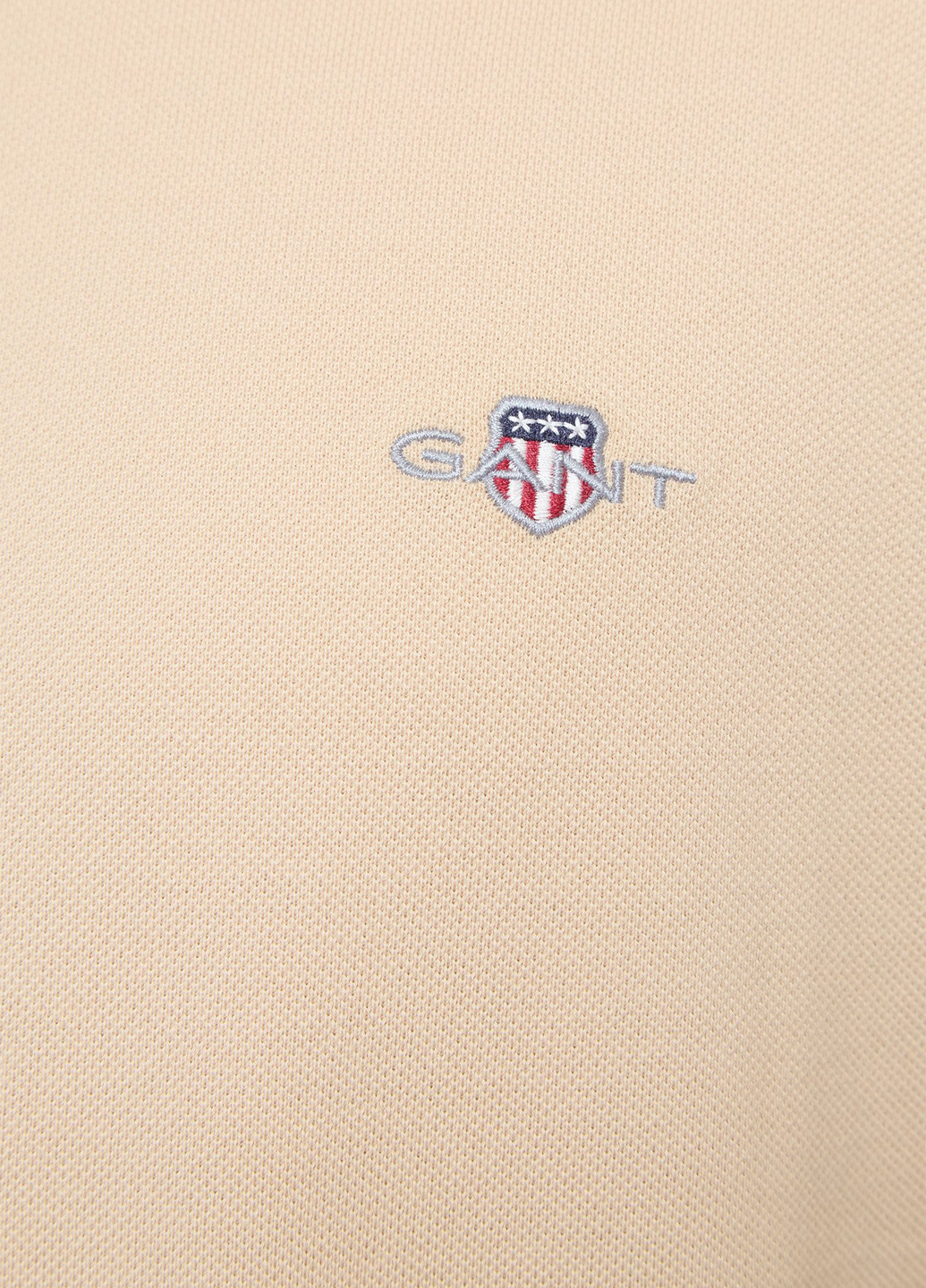 Бежева футболка Gant