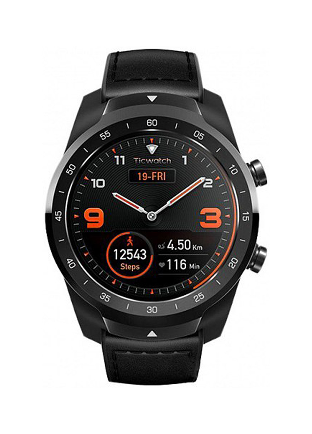 Смарт-годинник MOBVOI ticwatch pro wf12106 shadow black (p1031000600a) (144071618)