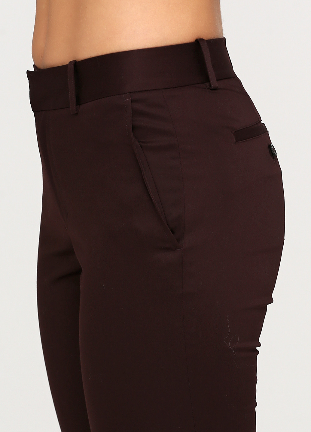 Темно-коричневые кэжуал демисезонные зауженные брюки Ralph Lauren