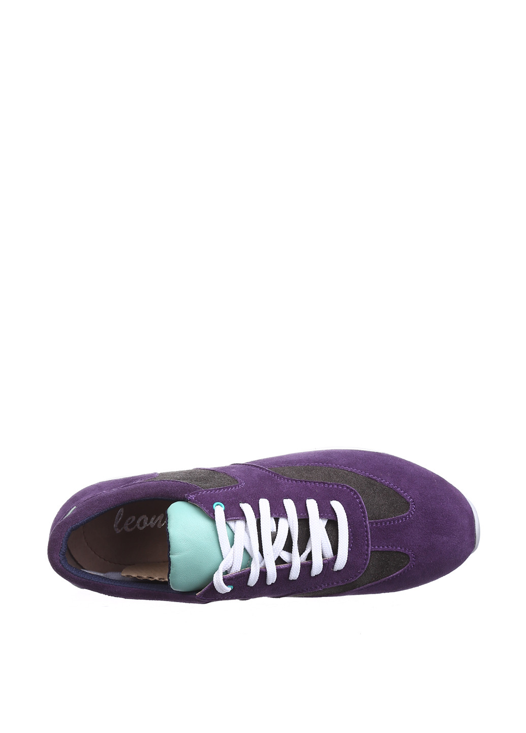 Фиолетовые демисезонные кроссовки Leony