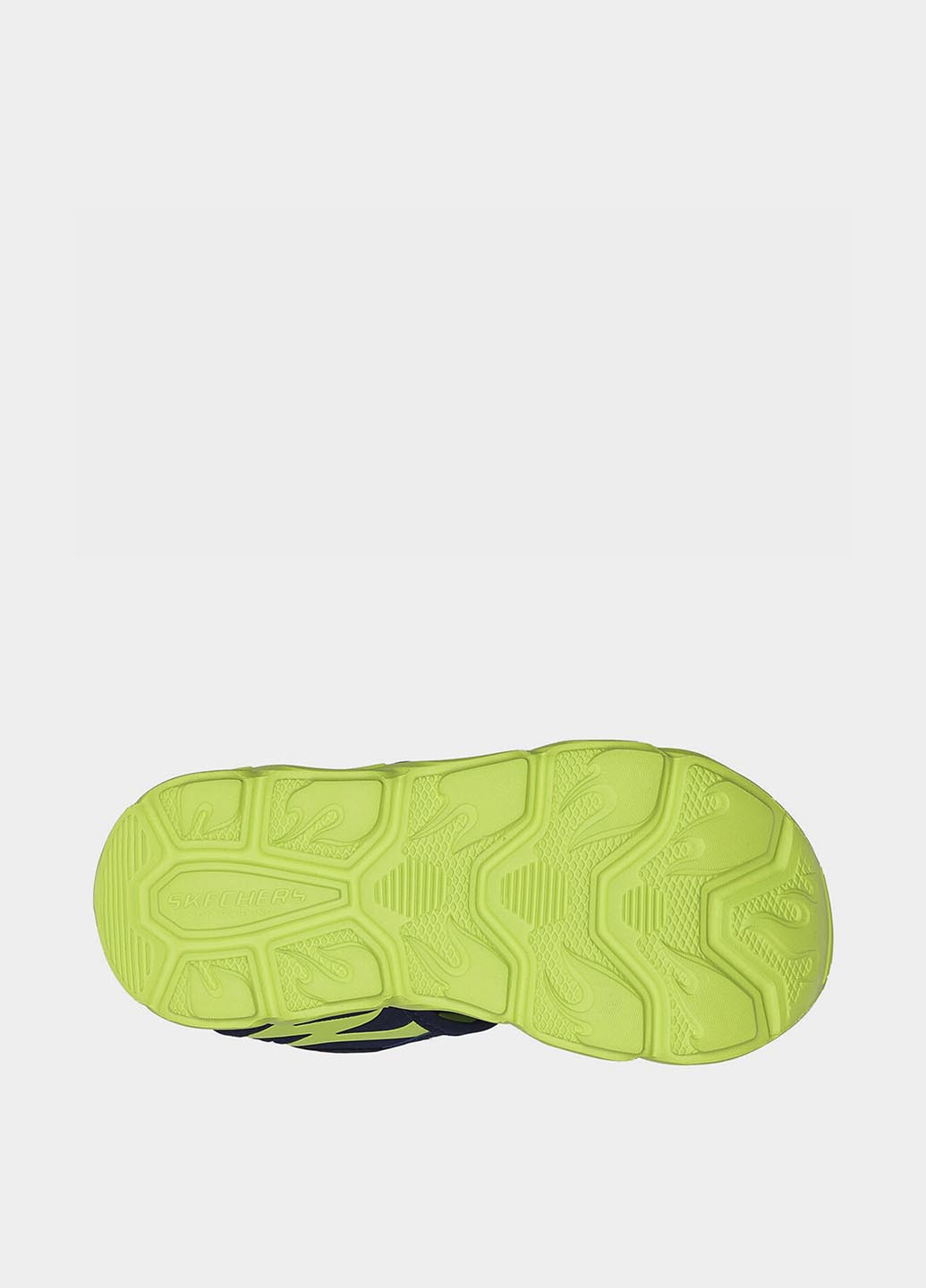 Темно-синие спортивные, кэжуал сандалии Skechers на липучке