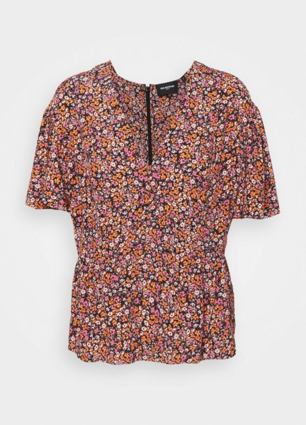 Комбинированная летняя блуза The Kooples