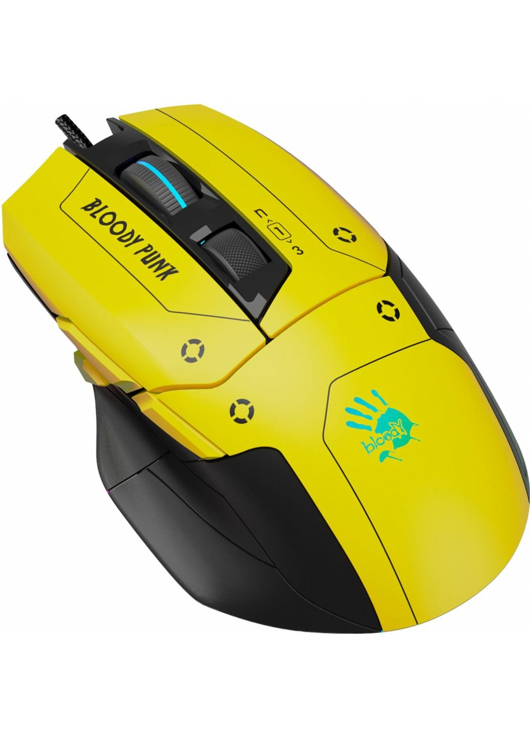 Мишка Bloody W70 Max Punk Yellow A4Tech (253545796)