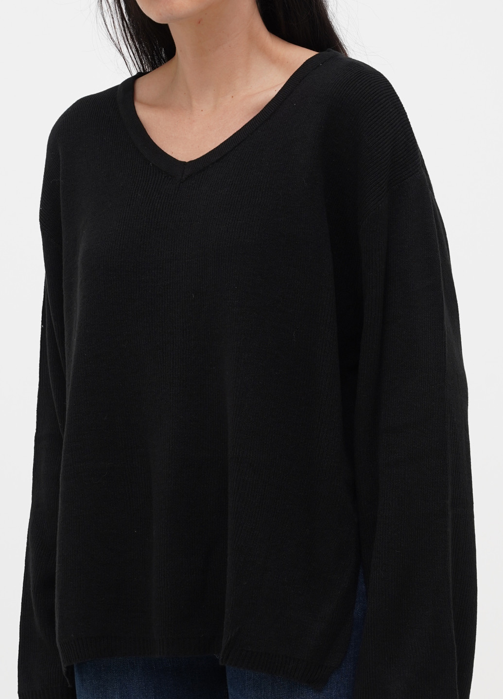 Черный демисезонный пуловер пуловер Boohoo