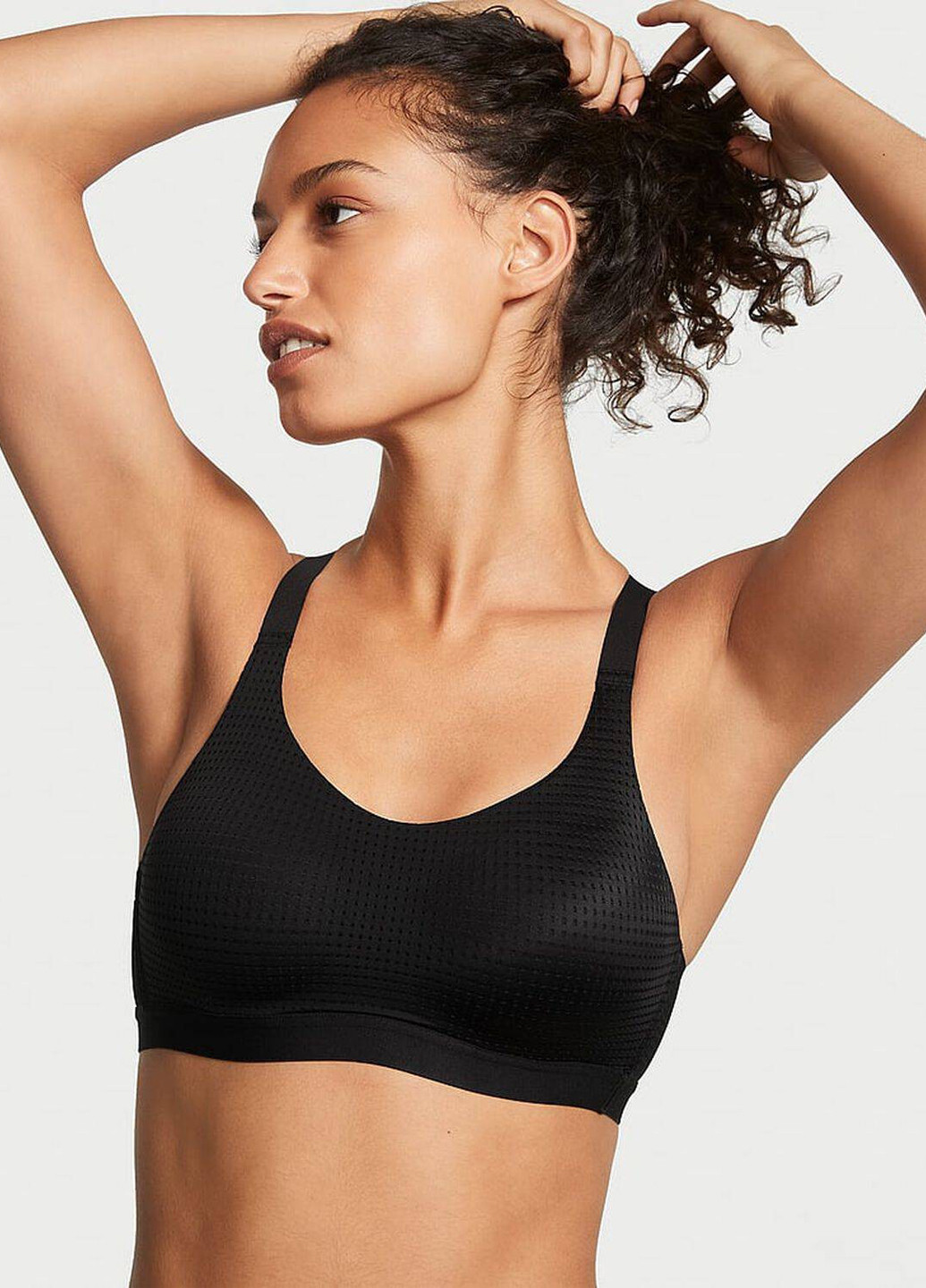 Чорний топ бюстгальтер Victoria's Secret без кісточок поліамід