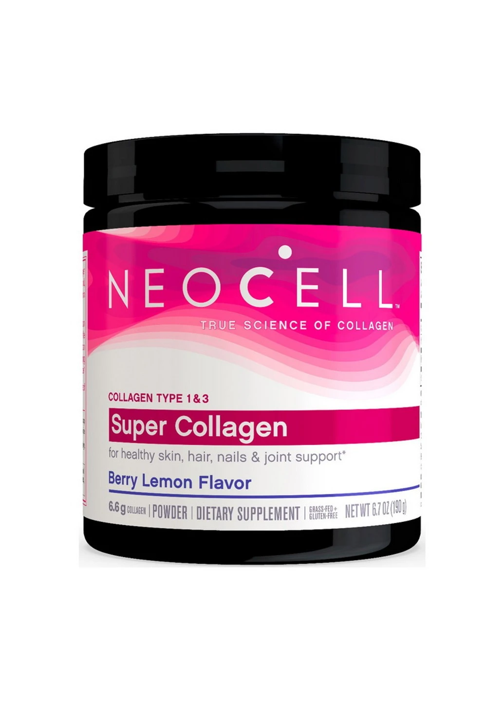 Коллаген Super Collagen 190 грамм Ягоды лимон Neocell (255409525)