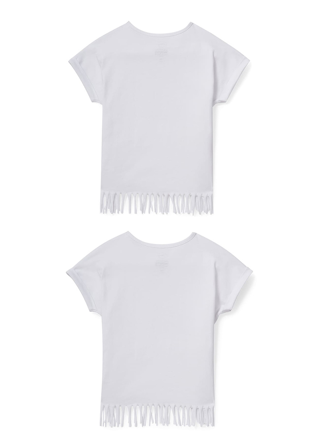 Белая летняя футболка (2 шт.) C&A