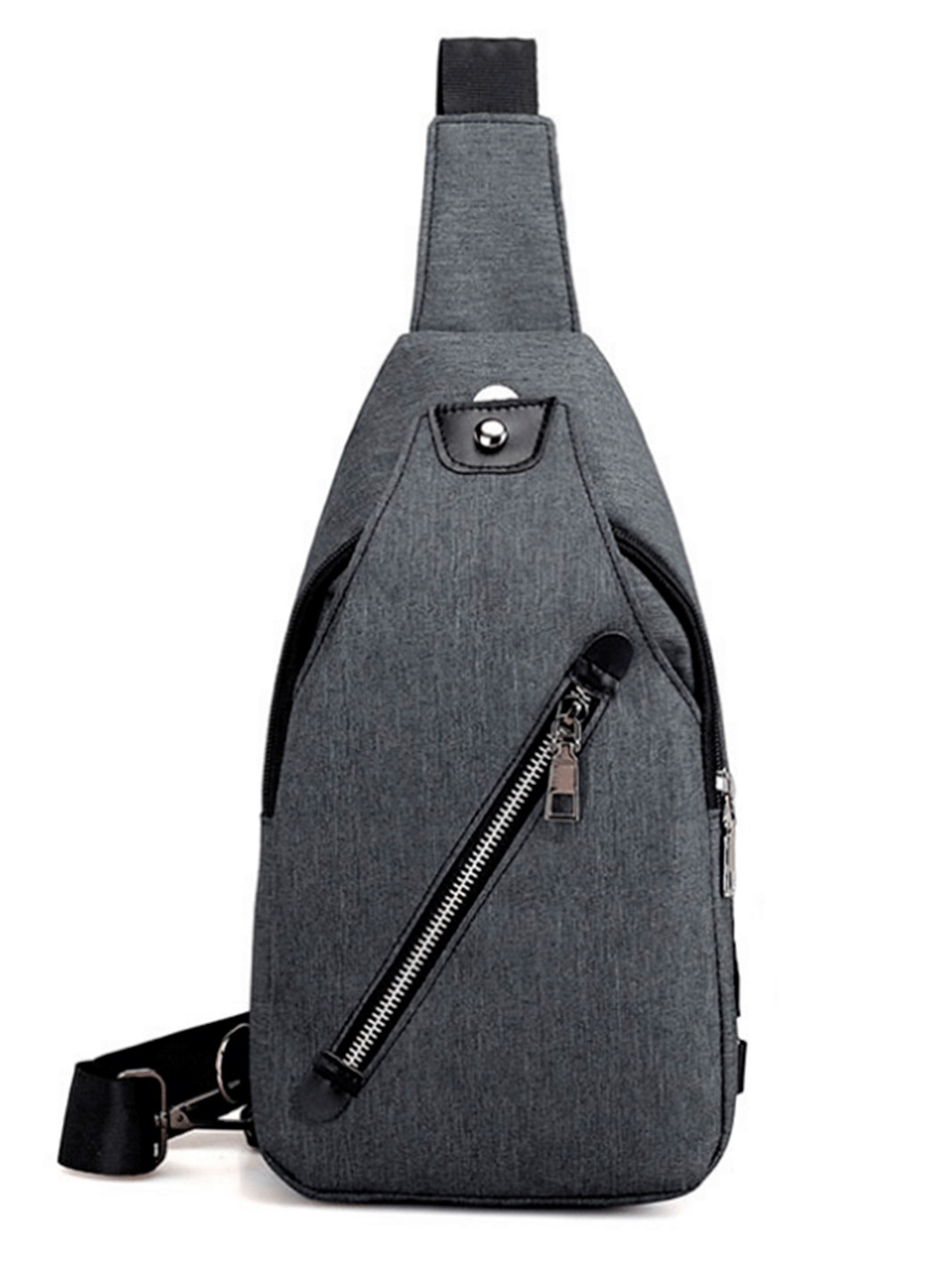 Мужская сумка слинг, мессенджер Joy Art, темно-серая JoyArt sp2352 (228857120)