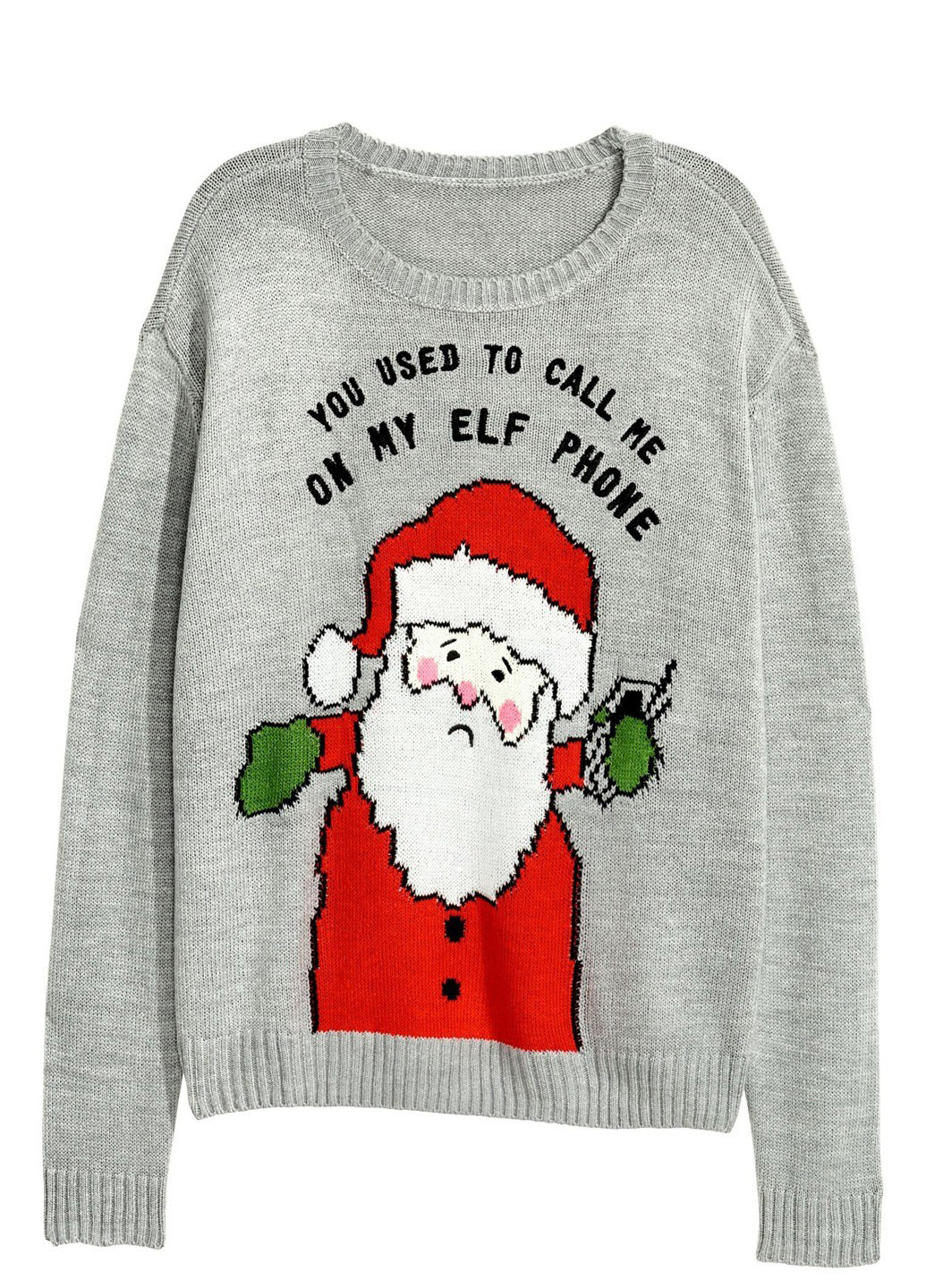 Светло-серый демисезонный джемпер джемпер H&M