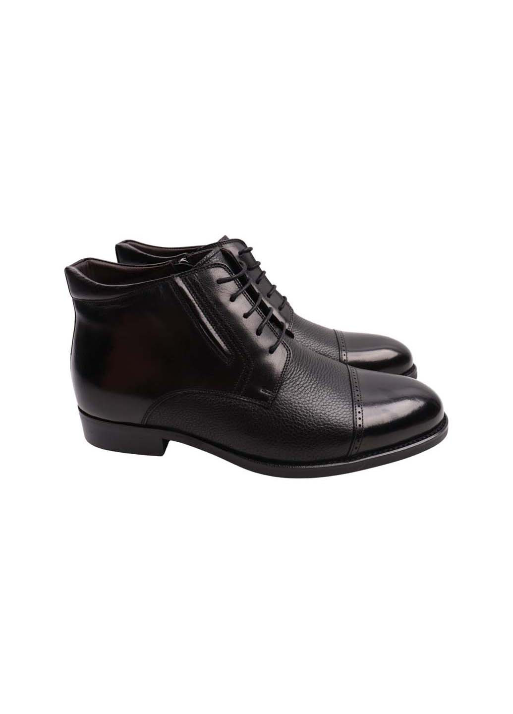 Черные осенние ботинки Lido Marinozzi