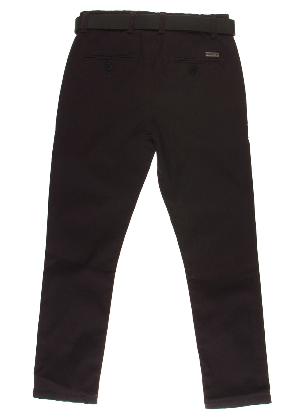 Темно-синие кэжуал демисезонные брюки прямые E & H