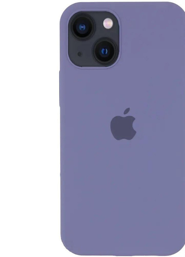 Силіконовий Чохол Накладка Silicone Case для iPhone 13 Lavender Grey No Brand (254091253)