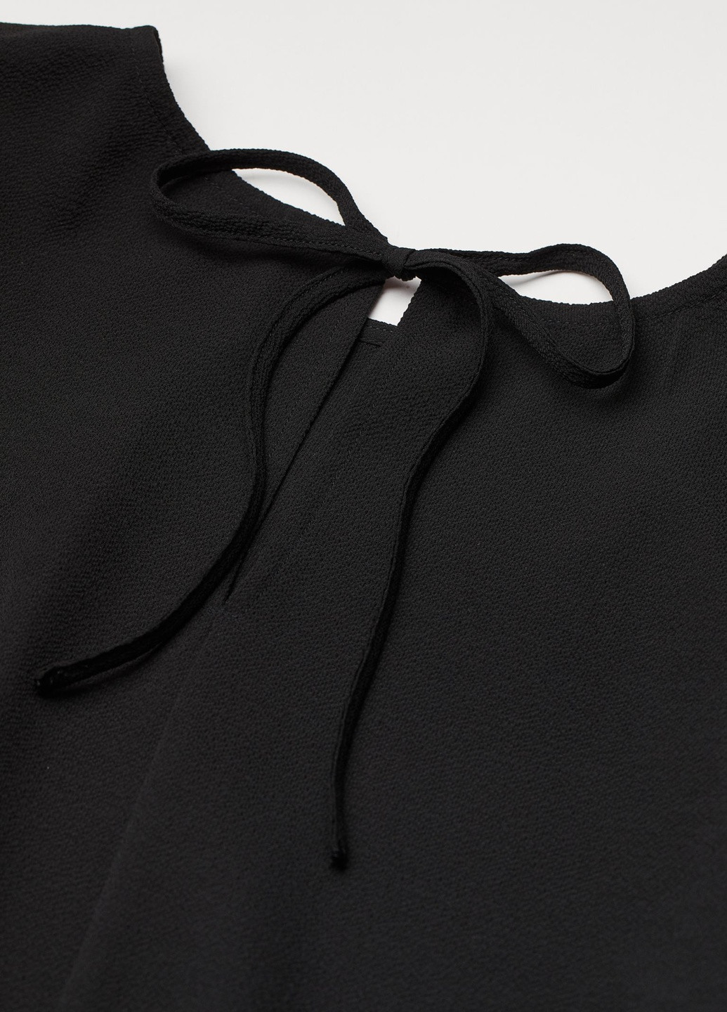 Чорна кежуал сукня H&M однотонна