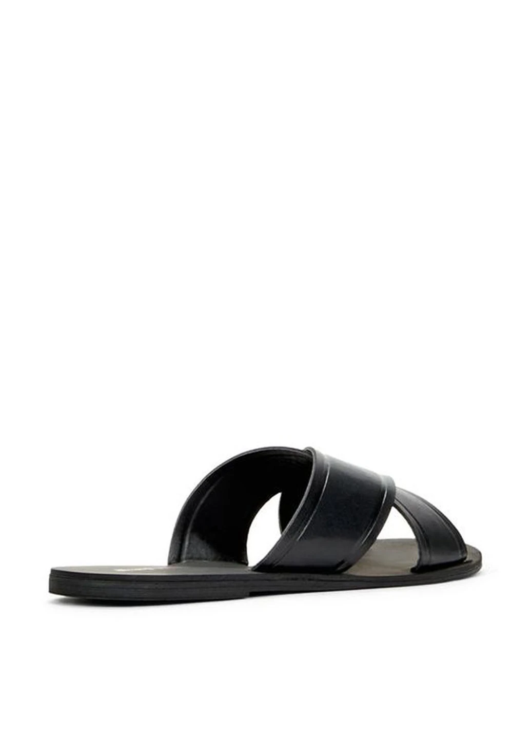 Черные шлепанцы JustFab