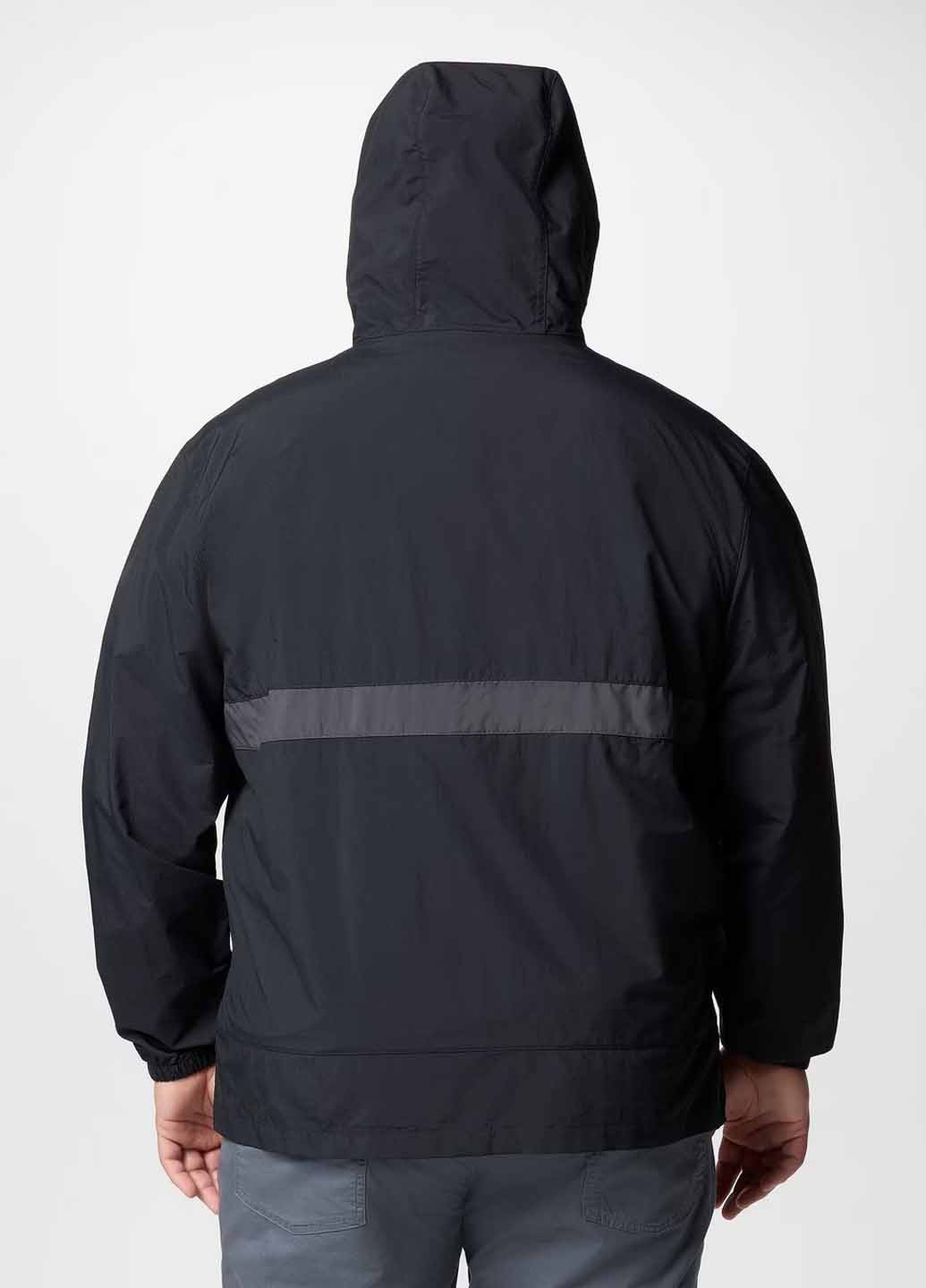 Черная демисезонная ветровка Columbia