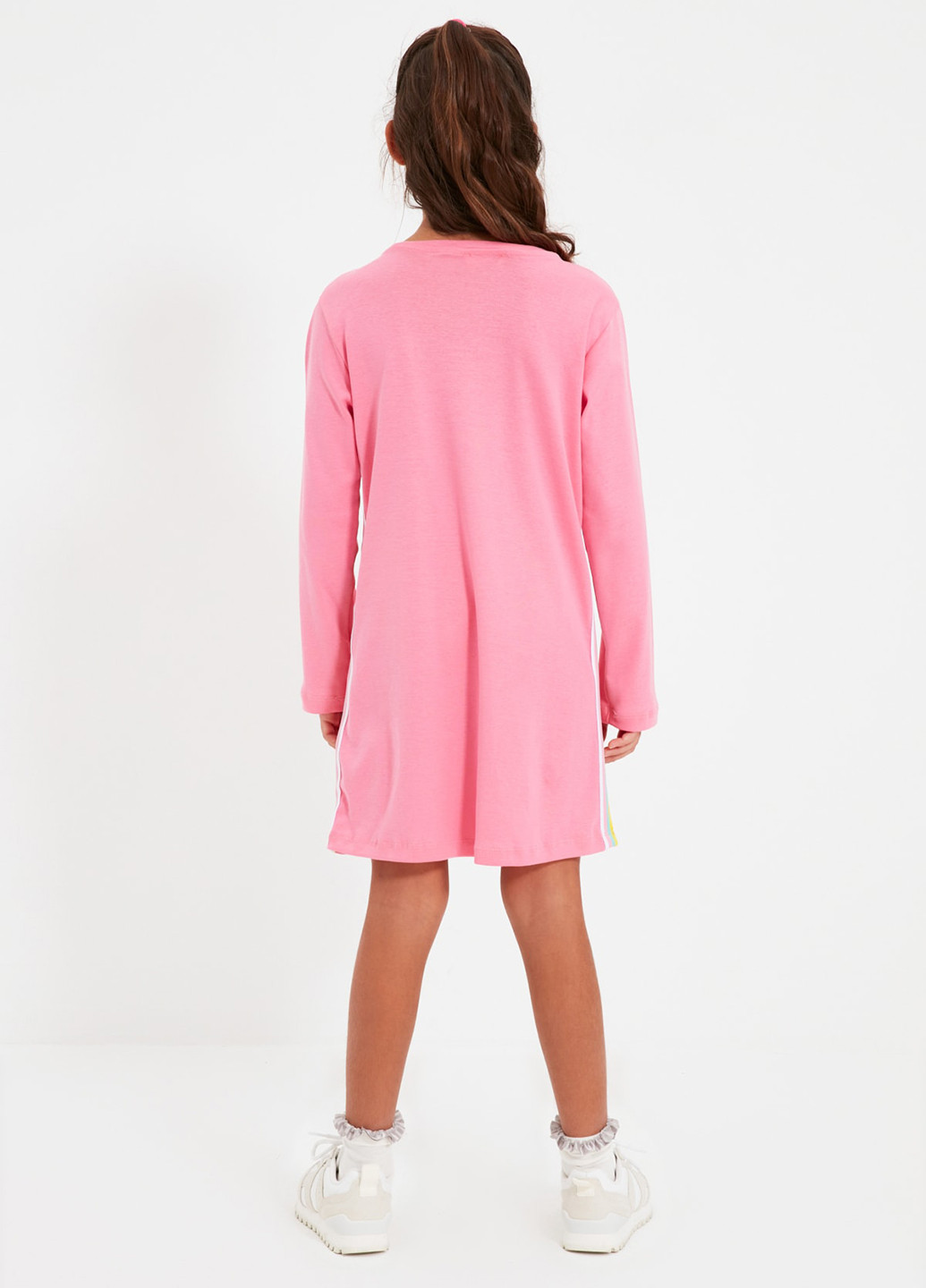 Розовое платье Trendyol (251324805)