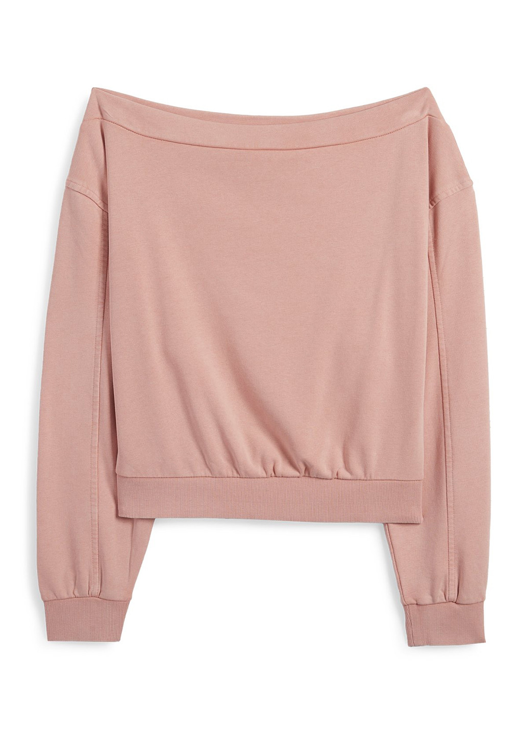 Світло-рожевий світшот C&A однотонний без декору (362157918)