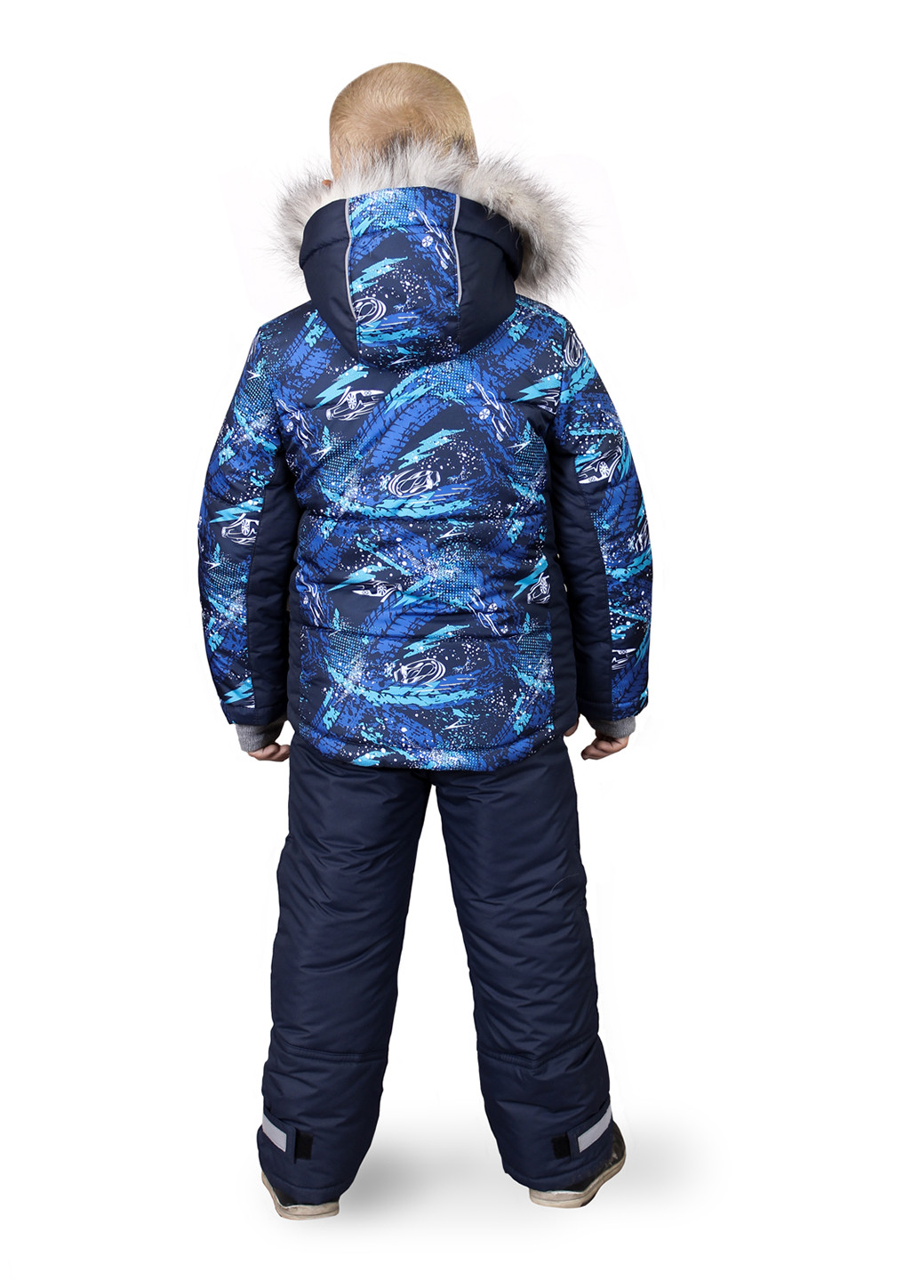 Темно-синий зимний комплект (куртка, брюки) Dana