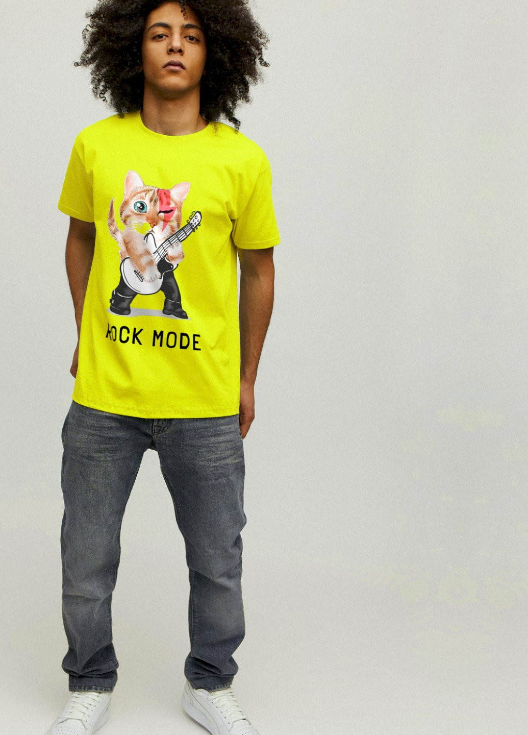 Жовта футболка чоловіча YAPPI