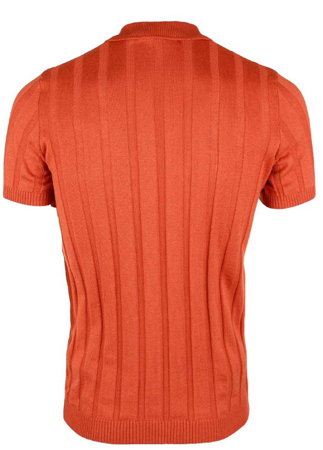 Оранжевая футболка-поло для мужчин VD One однотонная