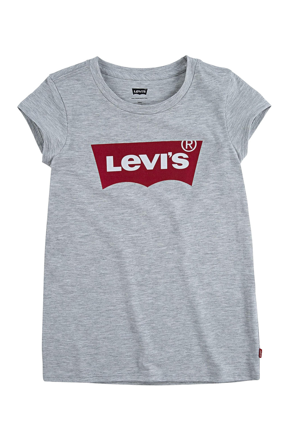 Светло-серая летняя футболка Levi's