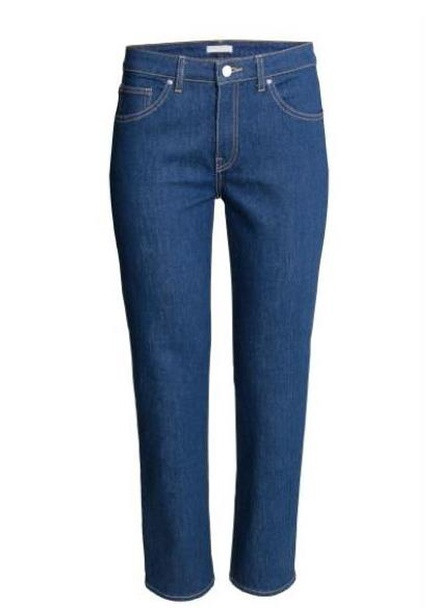 Прямі джинси до щиколотки H&M - (213876711)