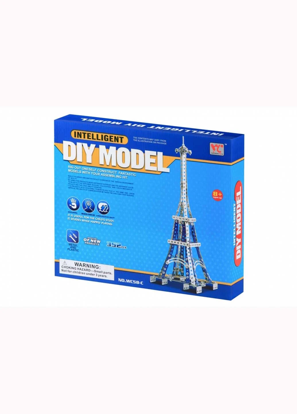 Конструктор Same Toy Эйфелева башня 352 элемента (207383020)
