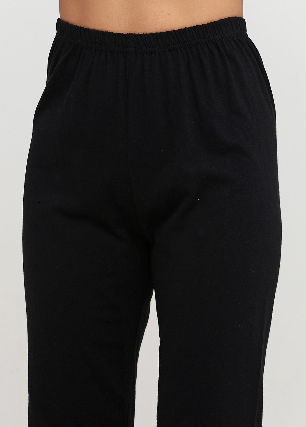 Черная всесезон пижама (футболка, брюки) футболка + брюки Kezar