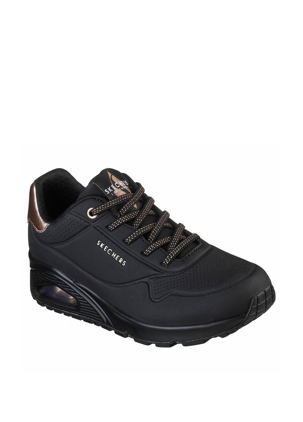 Кроссовки Skechers чёрные демисезоны (304979212)