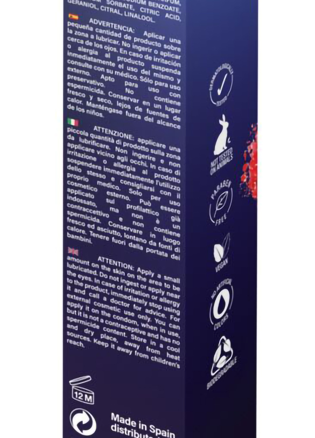 Змащування для орального сексу з ефектом зігрівання Attraction Heat Mango (50 мл) MAI (254151684)