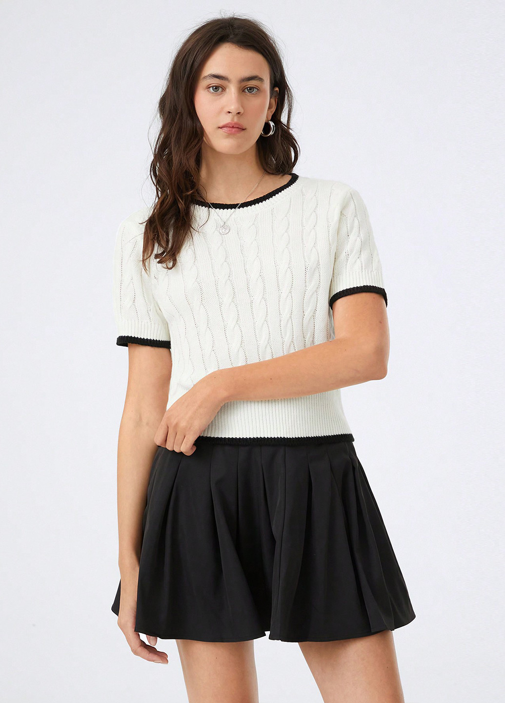 Білий демісезонний джемпер джемпер SHEIN