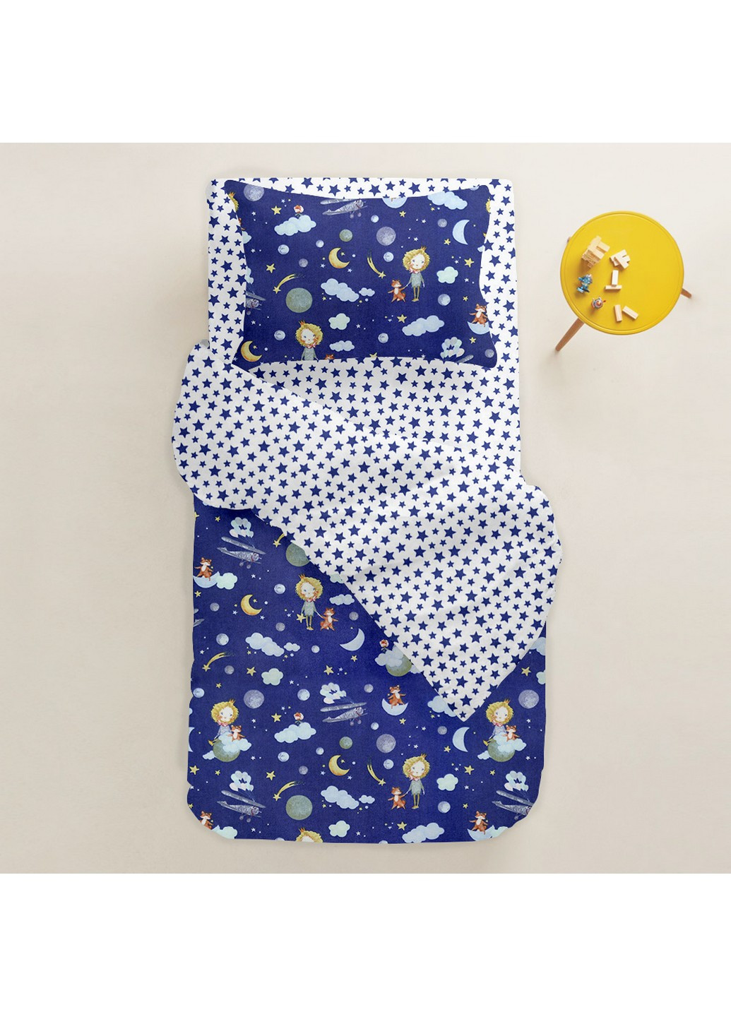 Підковдра полуторна Little Prince Blue Starfall 155х215 см (4822052082027) Cosas (252025400)