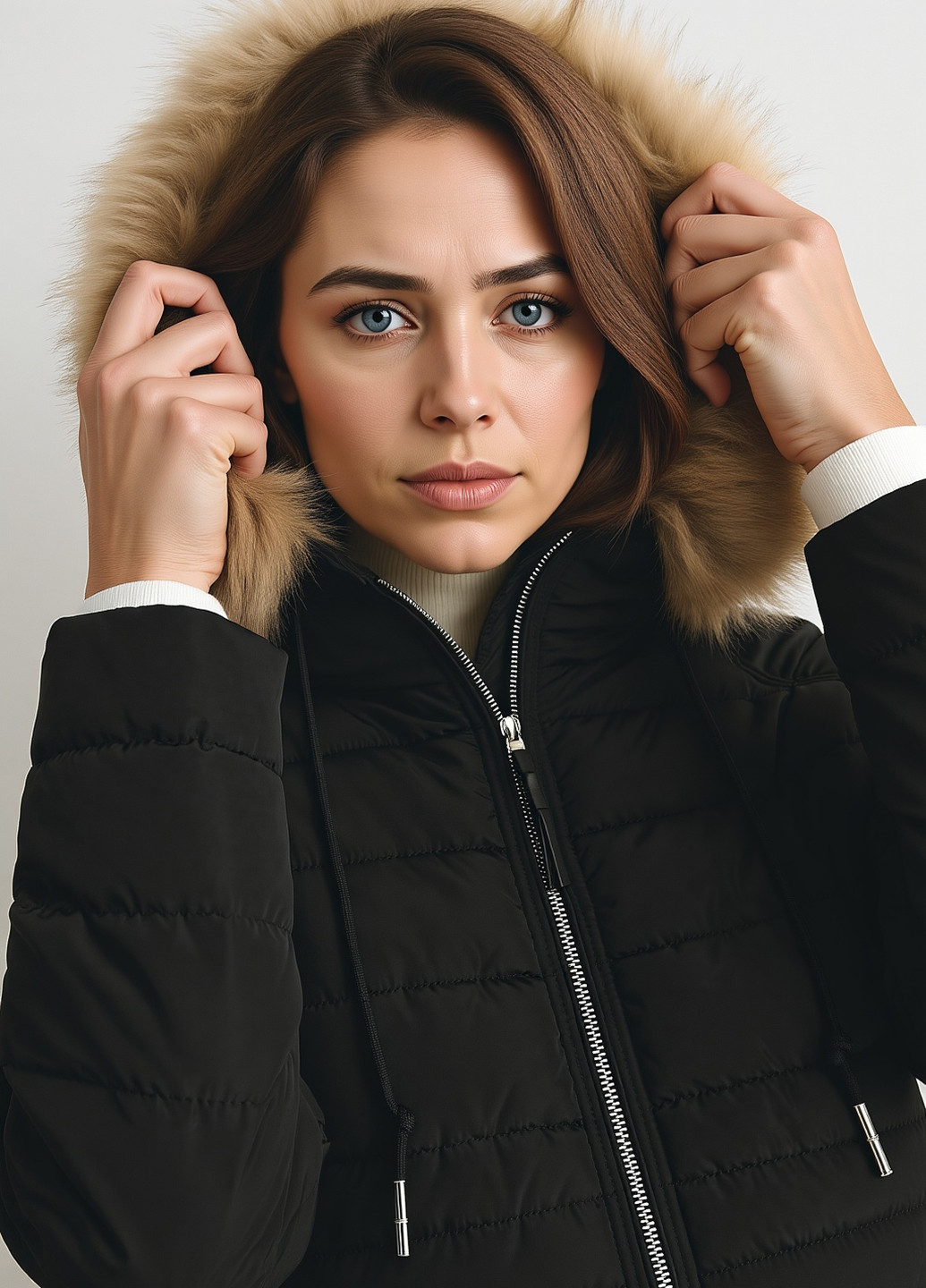 Черная демисезонная куртка Reserved