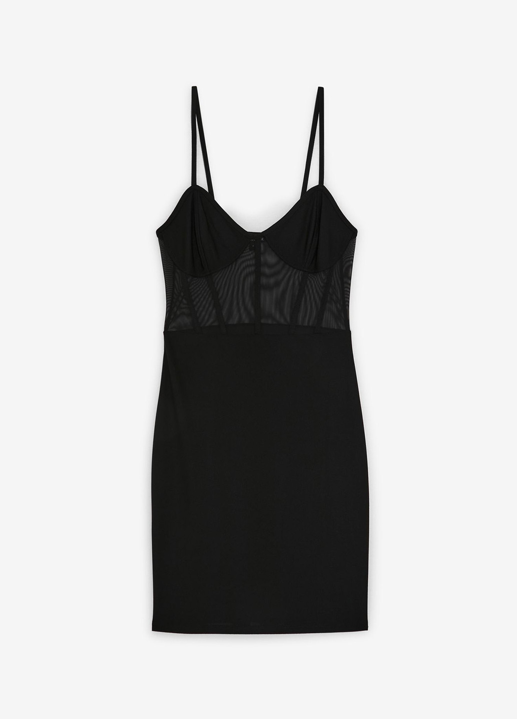 Чорна кежуал сукня сукня-комбінація Jennyfer однотонна