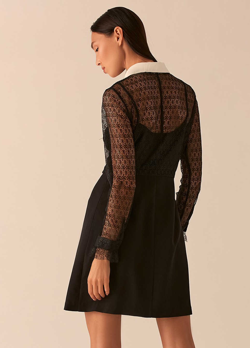 Чорна ділова плаття, сукня сорочка LOVE REPUBLIC