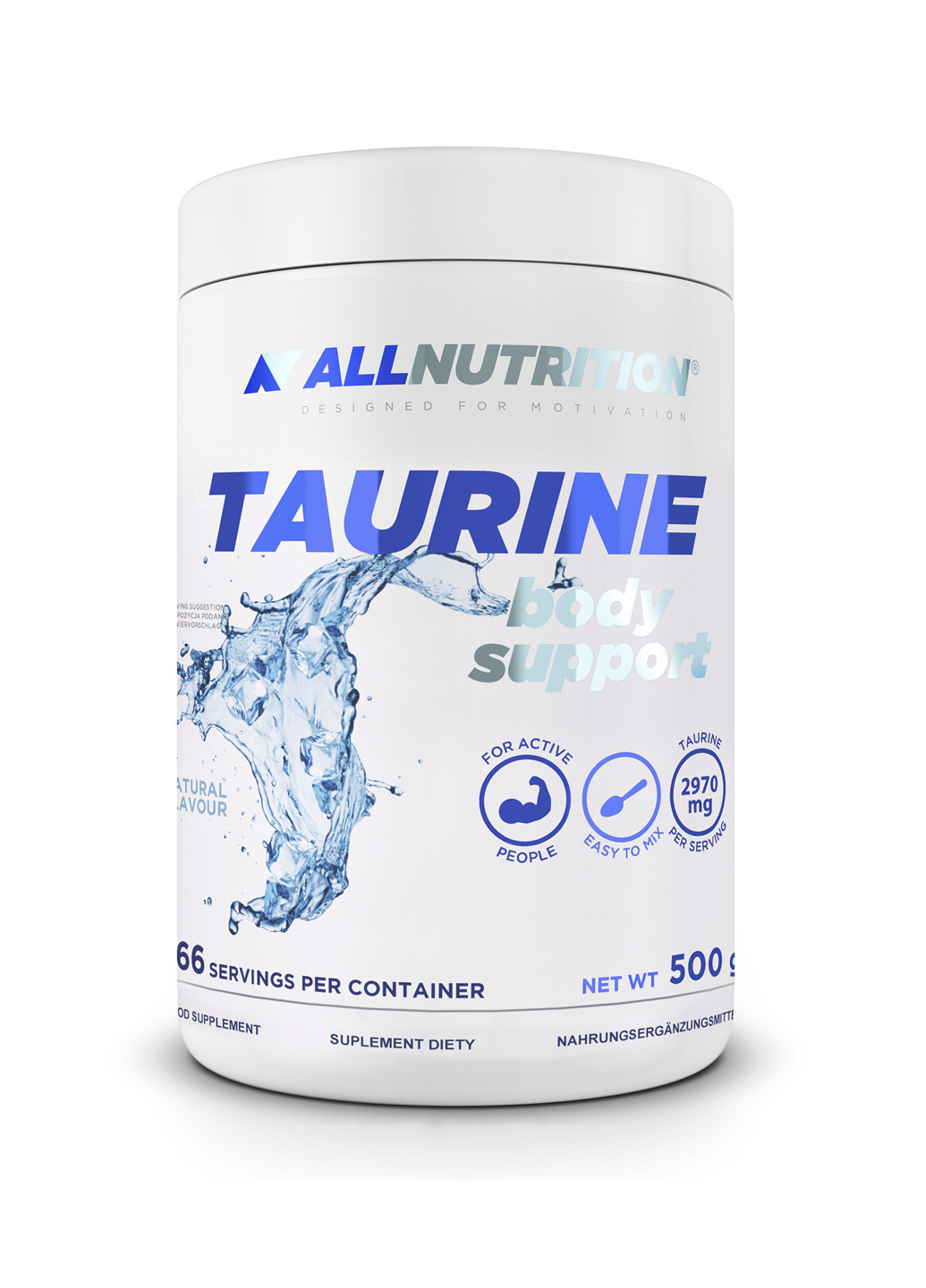 Аминокислоты Taurine Body Support - 500g ] Allnutrition (240154097)