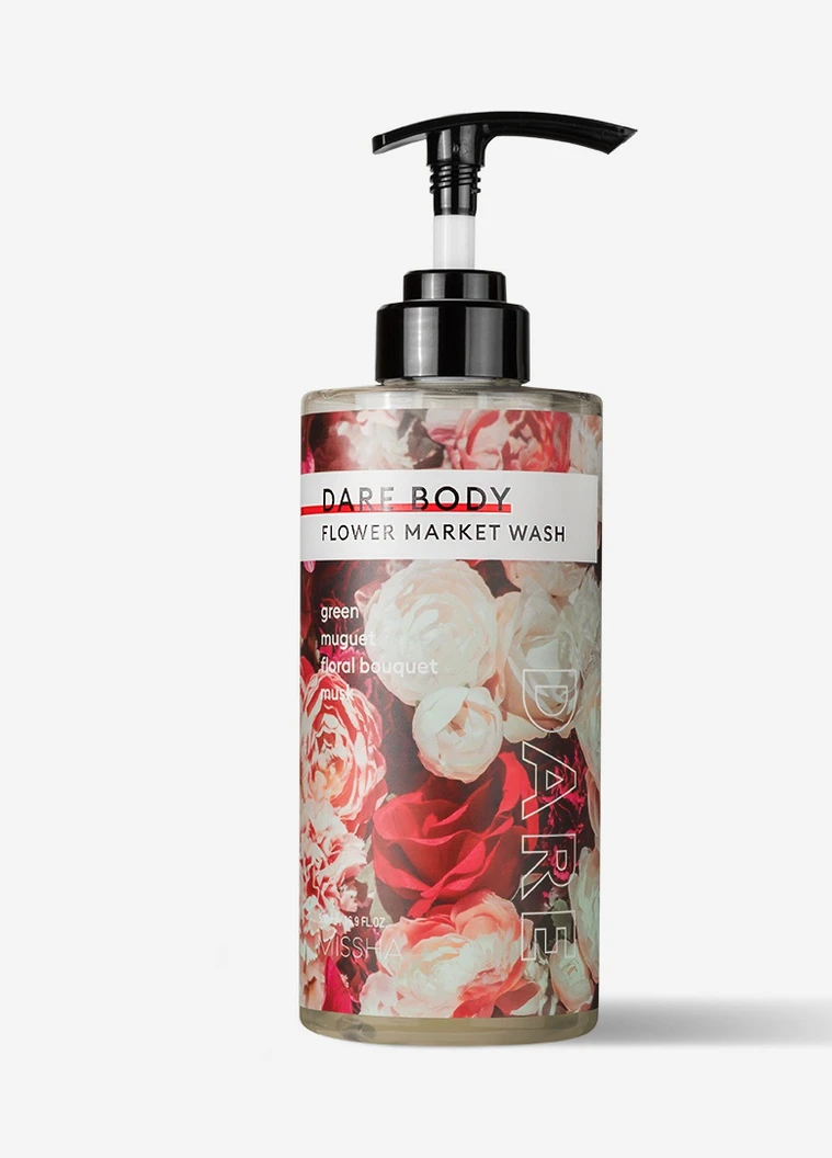 Гель для душа Dare Flower Market Зволожуючий 500 мл MISSHA (248370332)