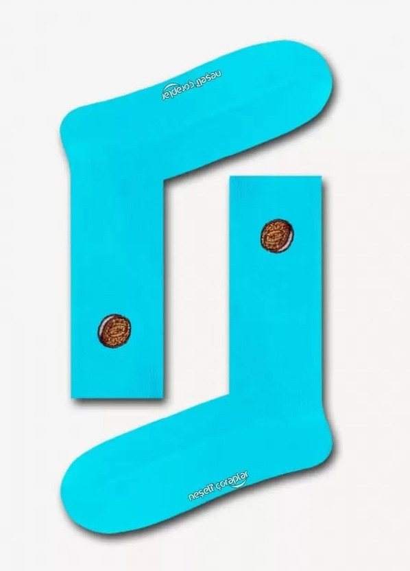 Комбіновані носки neseli вишивка орео LOMM малюнки (251339005)